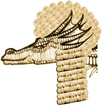 Dragon wearing pleadingwig