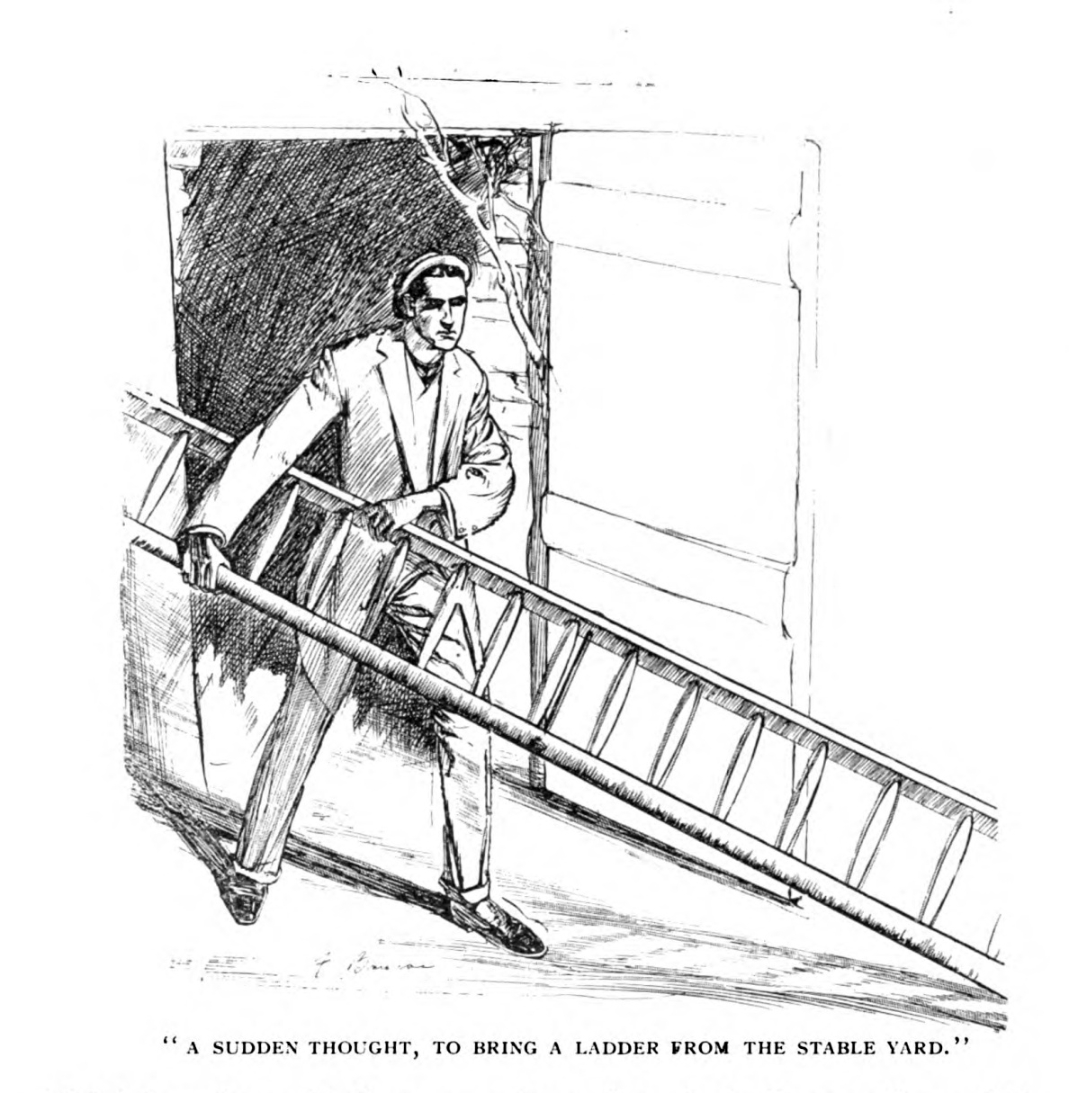 Carnaki with ladder
