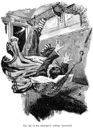 The fall of the minister's railway hammock.