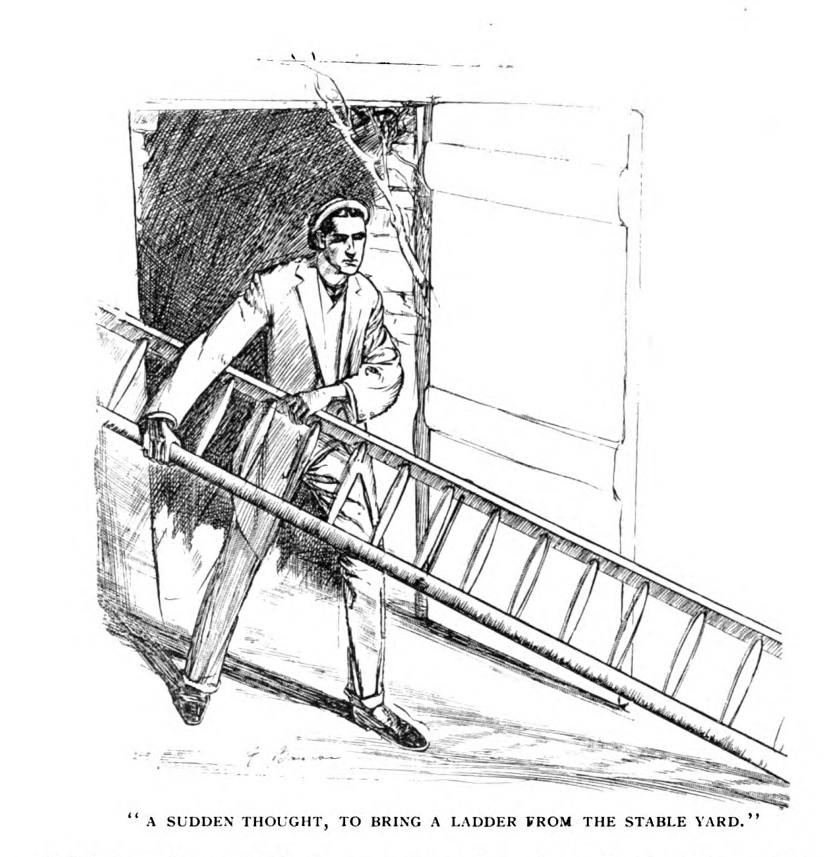 Carnaki with ladder
